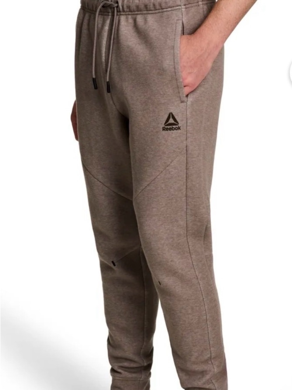 Reebok Men’s Momentum Fleece Jogger Sweatpants. Size L